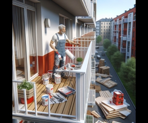 jak wyremontować balkon w bloku